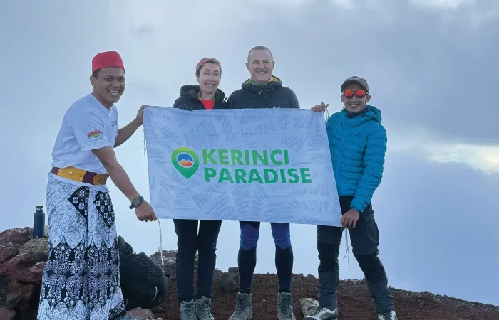 Paul Roebuck Summit Kerinci